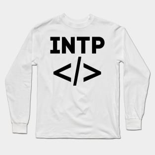 INTP Code Long Sleeve T-Shirt